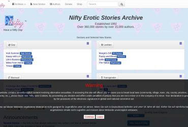 Nifty - top Sex Stories Sites