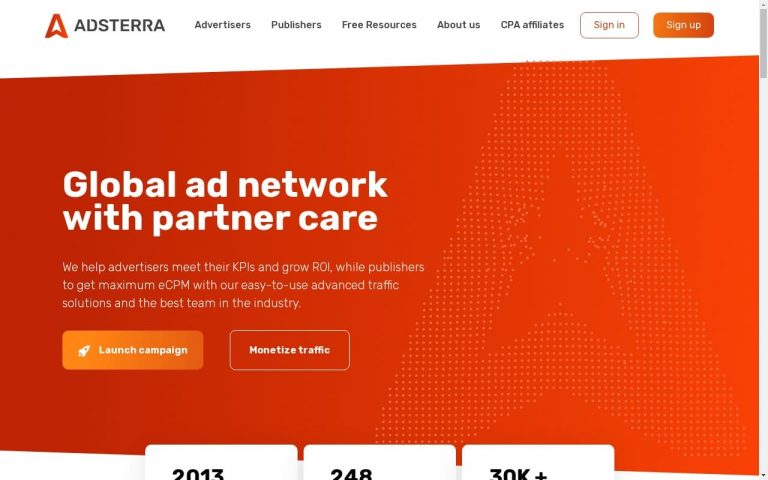 Adsterra - top Adult AD Networks
